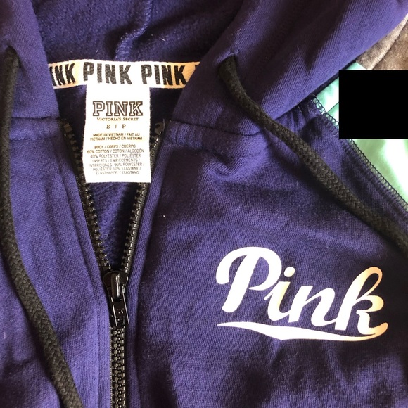 Victoria’s Secret PINK tracksuit sweater size S - Picture 3 of 4